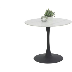 Esstisch   ¦ weiß ¦ Maße (cm): B: 90 H: 76  Ø: 90