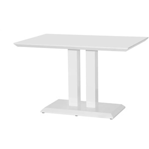 Esstisch - weiß - Materialmix - 80 cm - 77 cm | Möbel Kraft