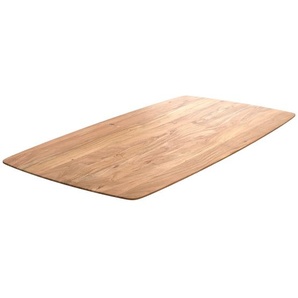 Esstischplatte Edge Boot 180x90cm Akazie Natur Schweizer Kante, Massivholzplatten