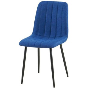 Esszimmerstuhl   ¦ blau ¦ Maße (cm): B: 45 H: 88