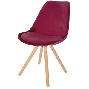 Esszimmerstuhl Caspar | rot | 48 cm | 81 cm |