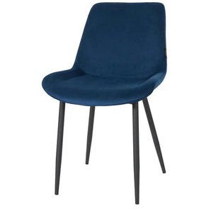 Esszimmerstuhl Cedric | blau | 51 cm | 80 cm |