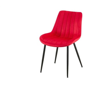 Esszimmerstuhl Claudio | rot | 46 cm | 82 cm |