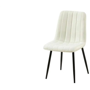 Esszimmerstuhl   ¦ creme ¦ Maße (cm): B: 45 H: 88