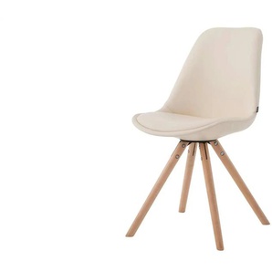 Esszimmerstuhl  Laval ¦ creme ¦ Maße (cm): B: 48 H: 84