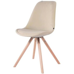 Esszimmerstuhl  Toulouse ¦ creme ¦ Maße (cm): B: 48 H: 84