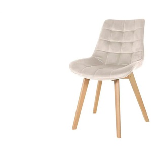 Esszimmerstuhl  Brook ¦ creme ¦ Maße (cm): B: 54 H: 84