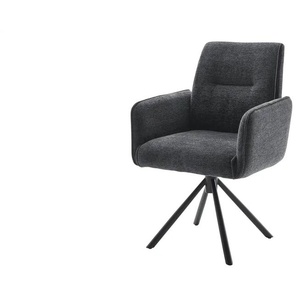 Esszimmerstuhl  Delane ¦ grau ¦ Maße (cm): B: 59 H: 92 T: 65.0