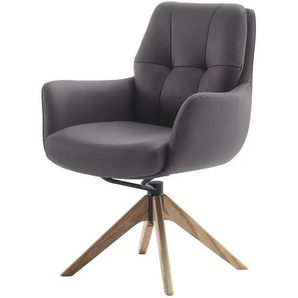 Esszimmerstuhl drehbar Eno ¦ braun ¦ Maße (cm): B: 66 H: 90 T: 69.0