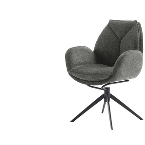 Esszimmerstuhl drehbar Eno ¦ grau ¦ Maße (cm): B: 66 H: 92 T: 67.0