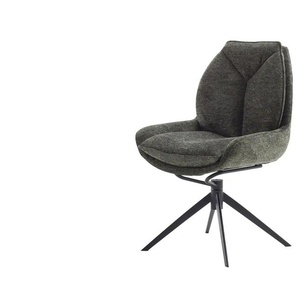 Esszimmerstuhl drehbar Eno ¦ grün ¦ Maße (cm): B: 59 H: 92 T: 67.0