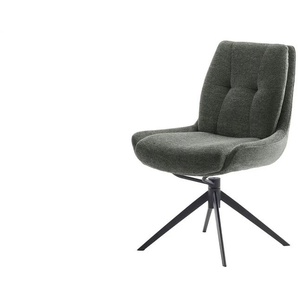 Esszimmerstuhl drehbar Eno ¦ grün ¦ Maße (cm): B: 61 H: 90 T: 69.0