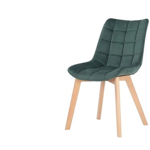 Esszimmerstuhl Passaic ¦ grün ¦ Maße (cm): B: 46 H: 82