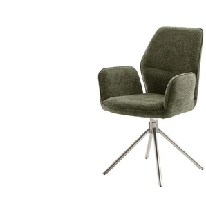 Esszimmerstuhl - grün - Materialmix - 61 cm - 91 cm - cm 63,0 | Möbel Kraft