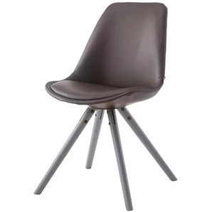 Esszimmerstuhl  Laval ¦ braun ¦ Maße (cm): B: 48 H: 84