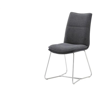 Esszimmerstuhl mit Griff - grau - Materialmix - 48 cm - 94 cm - cm 65,0 | Möbel Kraft