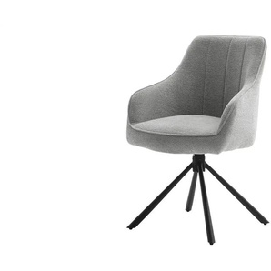 Esszimmerstuhl mit Griff Kenzie ¦ grau ¦ Maße (cm): B: 62 H: 91 T: 62.0