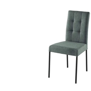 Esszimmerstuhl  Nanda ¦ grün ¦ Maße (cm): B: 61 H: 91 T: 46.0