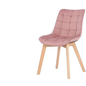 Esszimmerstuhl  Passaic ¦ rosa/pink ¦ Maße (cm): B: 46 H: 82