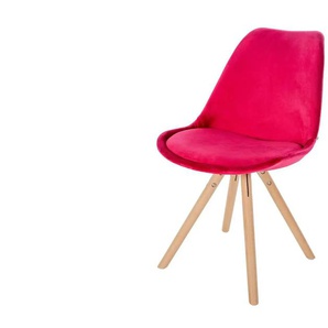 Esszimmerstuhl  Sofia ¦ rot ¦ Maße (cm): B: 48 H: 81