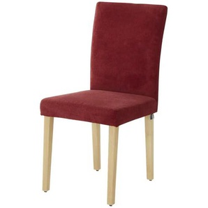 Esszimmerstuhl - rot - Materialmix - 47 cm - 97 cm - cm 62,0 | Möbel Kraft
