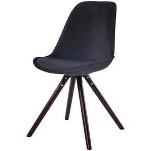 Esszimmerstuhl  Toulouse ¦ schwarz ¦ Maße (cm): B: 48 H: 84