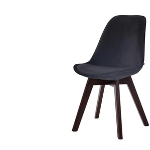 Esszimmerstuhl Borneo ¦ schwarz ¦ Maße (cm): B: 48 H: 84