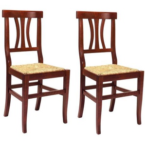 Esszimmerstuhl-Set Roquefort aus Massivholz
