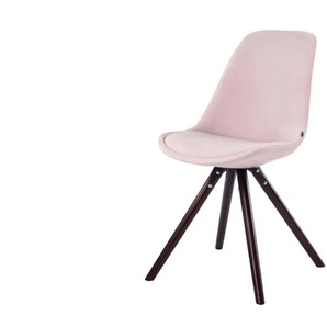 Esszimmerstuhl  Toulouse ¦ rosa/pink ¦ Maße (cm): B: 48 H: 84