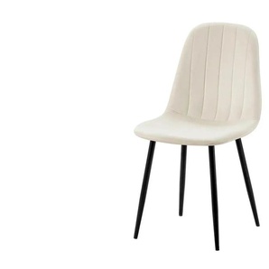 Esszimmerstuhl  Baxter ¦ weiß ¦ Maße (cm): B: 45 H: 88