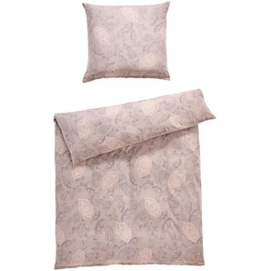Estella Bettwäsche Atelier, Braun, Textil, Paisley, 135x200 cm, pflegeleicht, atmungsaktiv, hautfreundlich, weiche und anschmiegsame Oberfläche,