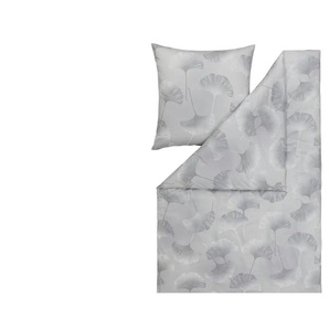 ESTELLA Bettwäsche Jersey Isabella 6862 ¦ grau ¦ Maße (cm): B: 135