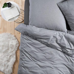 Estella Bettwäsche TAKOMA, Mako-Interlock-Jersey, 2 teilig, ABSOLUT BÜGELFREI