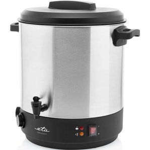 ETA Einkochautomat GRANNY, ETA112790000 Einkochautomaten 25l, Timer, Keep Warm Funktion silberfarben (silberfarben, schwarz) Einkochautomat