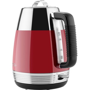 ETA Wasserkocher STORIO ETA918690030 Edelstahl, Thermosicherung rot Edelstahl Wasserkocher