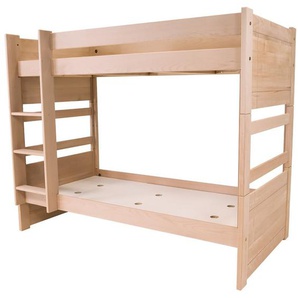 Etagenbett 2 Sitzer 90x190 teilbar Holz Duo