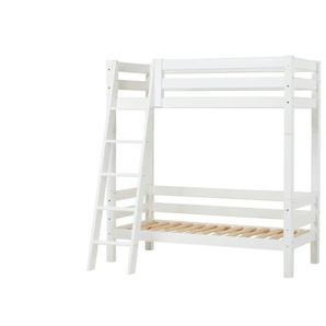 Etagenbett  ECO Luxury ¦ weiß ¦ Maße (cm): B: 124 H: 177