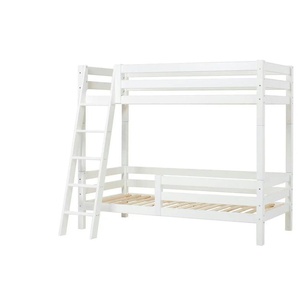 Hoppekids Etagenbett ECO Luxury ¦ weiß ¦ Maße (cm): B: 124 H: 177