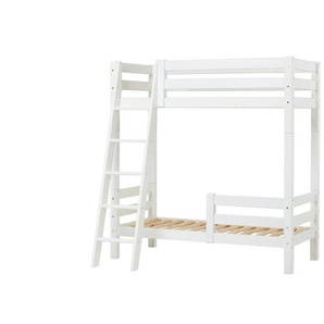 Etagenbett  ECO Luxury ¦ weiß ¦ Maße (cm): B: 124 H: 177