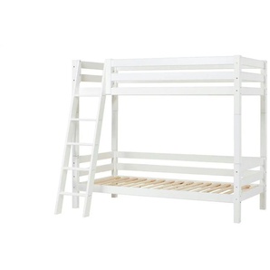 Hoppekids Etagenbett  ECO Luxury ¦ weiß ¦ Maße (cm): B: 137 H: 177
