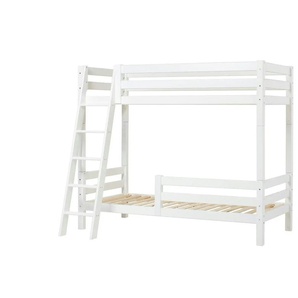 Hoppekids Etagenbett ECO Luxury ¦ weiß ¦ Maße (cm): B: 144 H: 177