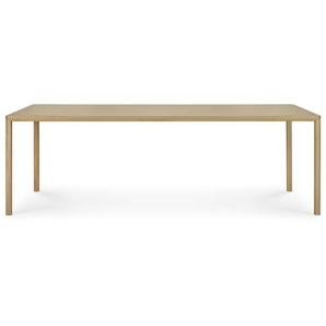 Ethnicraft Air Esstisch 240x100 cm lackierte Eiche rechteckig