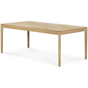 Ethnicraft Bok Ausziehtisch 200/300x100cm Eiche Rechteckig