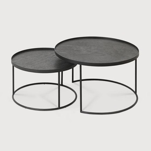 Ethnicraft Indoor Couchtisch Set Metall