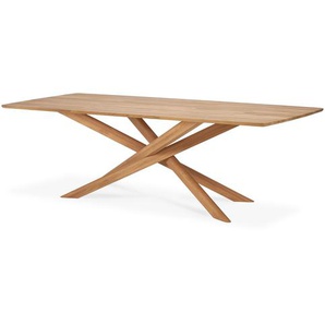 Ethnicraft Mikado Outdoor-Esstisch Teak rechteckig