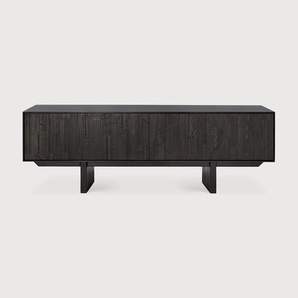 Ethnicraft Mosaic Indoor TV Anrichte Teakholz Off Black