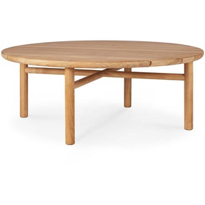 Ethnicraft Quatro Beistelltisch Teak rund