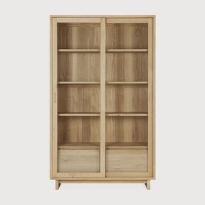 Ethnicraft Wave Indoor Schrank Eichenholz Geölt 110x46x183 cm