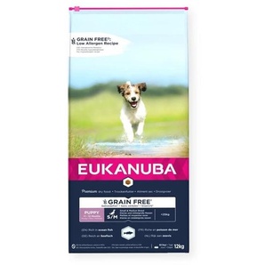 Eukanuba Grain Free Puppy Small Medium Breed Ocean Fish 12kg