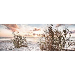 Euroart Glasbild, Mehrfarbig, Glas, rechteckig, 33x98x1.40 cm, Fotografie, einfache und schnelle Anbringung, glänzend, Bilder Und Zubehör, Wandbilder,